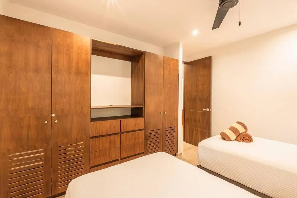 New 2 Bedroom 2 Badrooms Pool Front Concierge Tulum Mexico