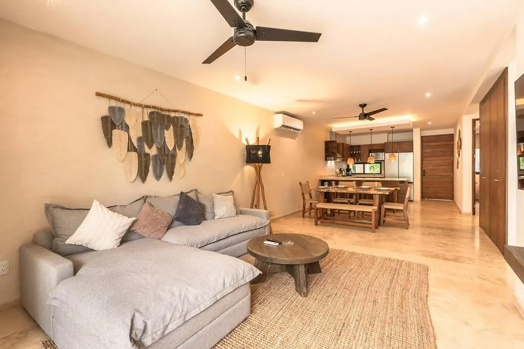 New 2 Bedroom 2 Badrooms Pool Front Concierge Tulum 0*,  Mexico