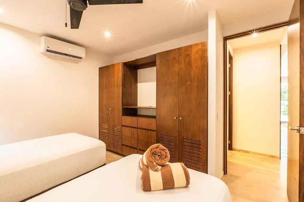Apartment New 2 Bedroom 2 Badrooms Pool Front Concierge Tulum