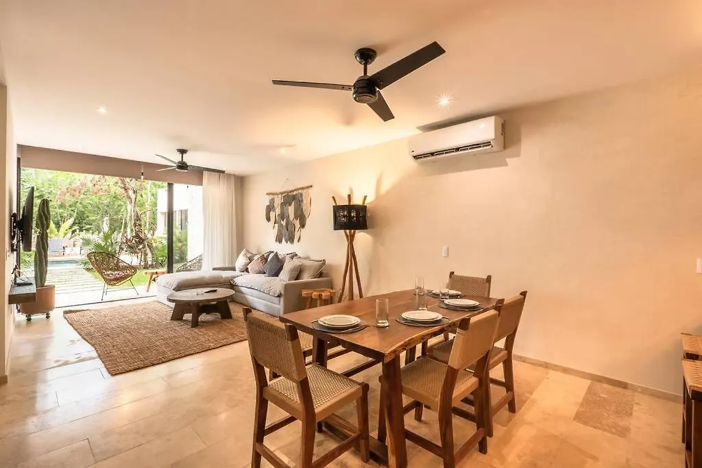 New 2 Bedroom 2 Badrooms Pool Front Concierge Tulum Apartment