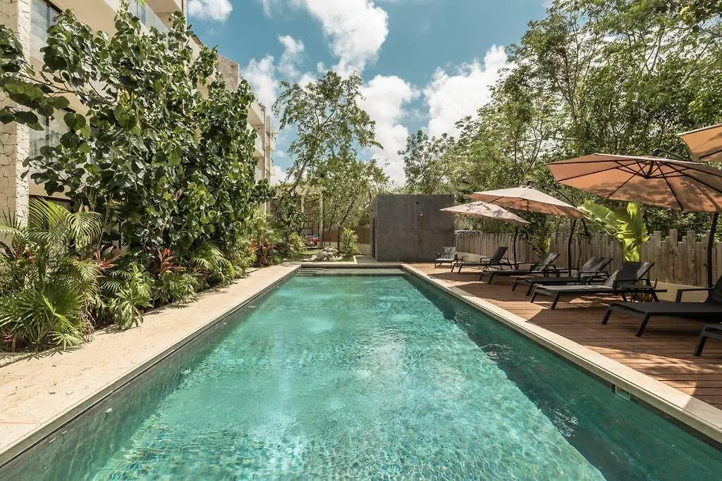 New 2 Bedroom 2 Badrooms Pool Front Concierge Tulum 0*,
