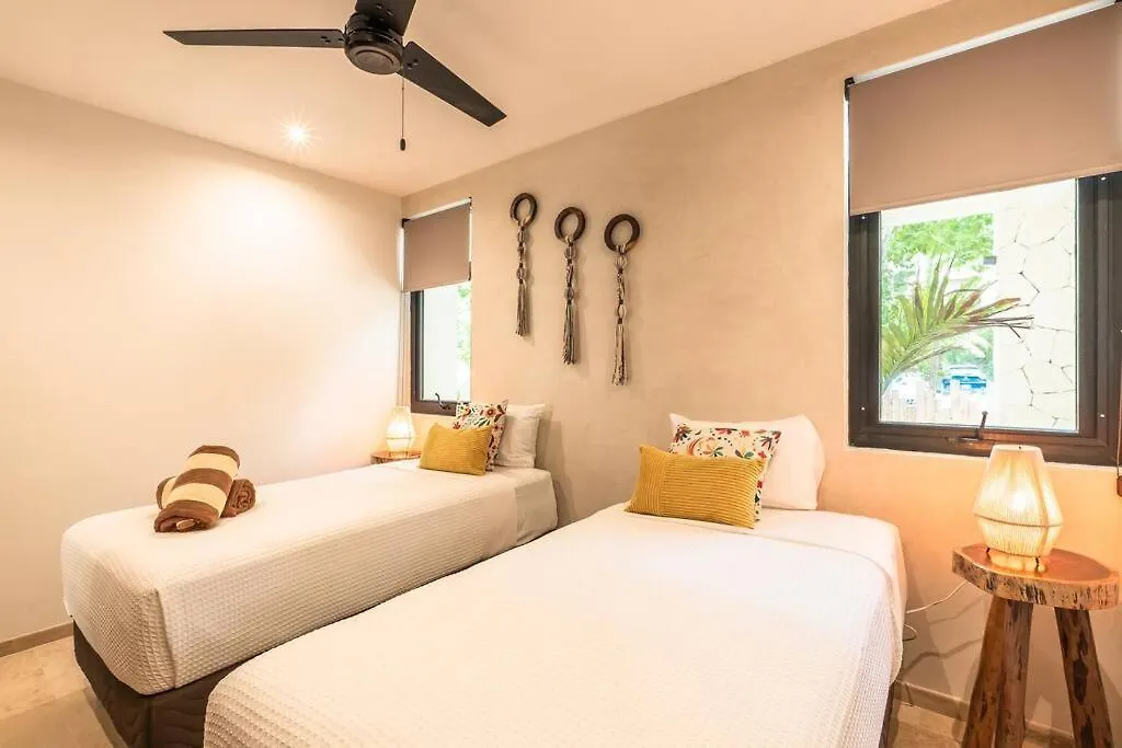 New 2 Bedroom 2 Badrooms Pool Front Concierge Tulum Apartment