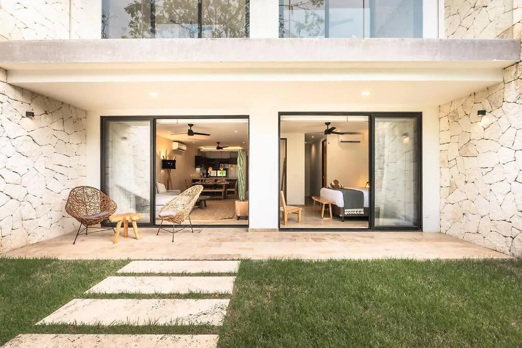 New 2 Bedroom 2 Badrooms Pool Front Concierge Tulum 0*,  Mexico