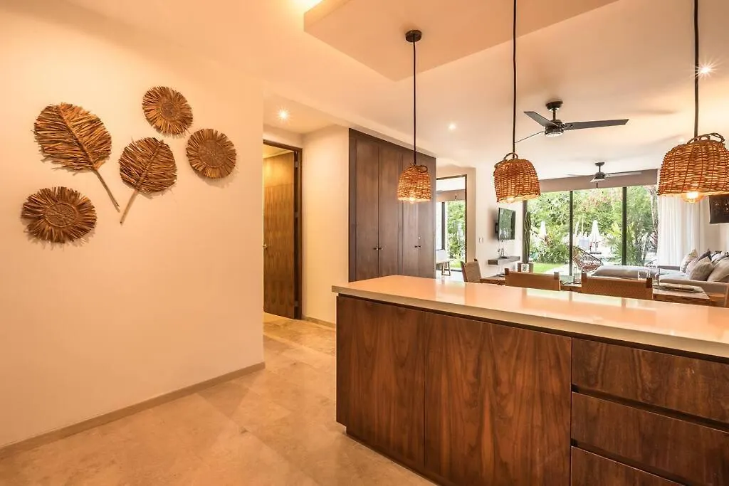 New 2 Bedroom 2 Badrooms Pool Front Concierge Tulum 0*,