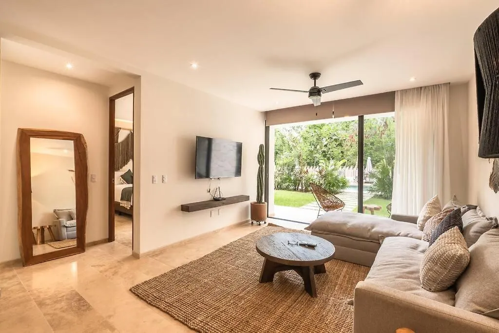 New 2 Bedroom 2 Badrooms Pool Front Concierge Tulum Apartment